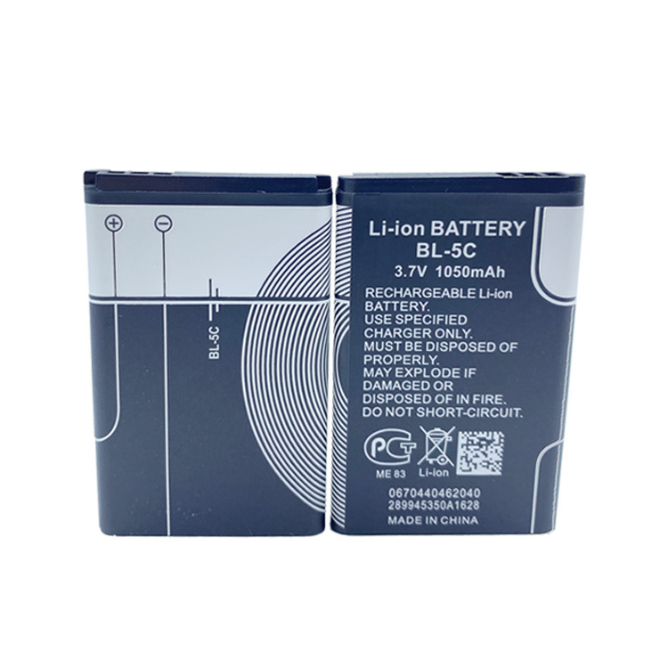 battery caricabatterie bl-5c battery 2000mah1020mha bl-5c battery double ic