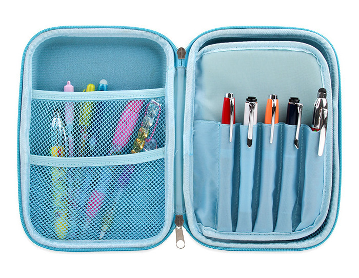 Licheng BXN524 Multifunction Pencil Box, Pencil Case EVA, Smiggle Two Zipper Organizer Pencil Case Big