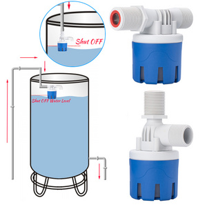 1/2" 3/4" 1" Automatic Water Level Control Water Trough Float Valve No Electricity Needed Float Valve for Water Tank