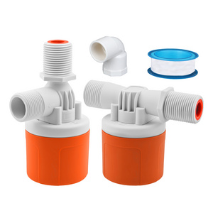 PVC Float Valve 1" 1/2" 3/4" Automatic Float Valve for Water Tank Plastic Mini Float Valve for Water Tank