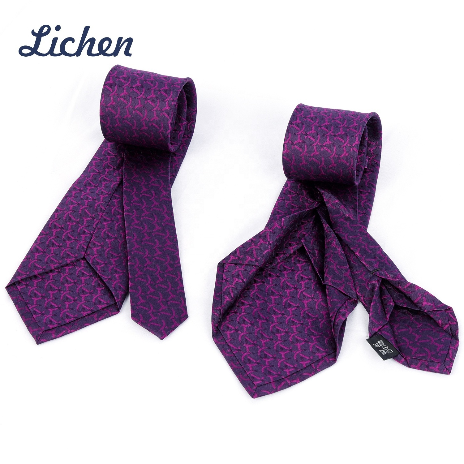 Fashion Import Silk Men Sublimation Tie and Tie Set Fabric Wholesale Men's Neckties Clip for Tie