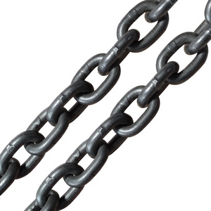 Heavy duty link chain 6mm 8mm 10mm black lifting chain