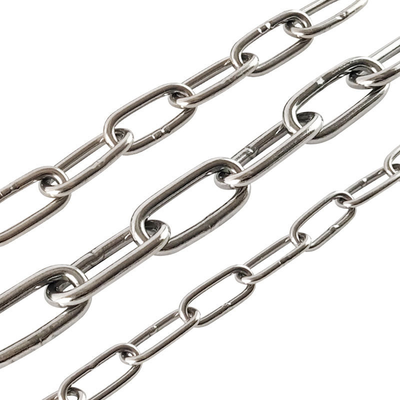 Stainless Steel DIN763 long link chain