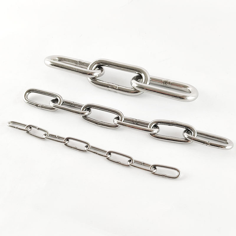 Stainless Steel DIN763 long link chain