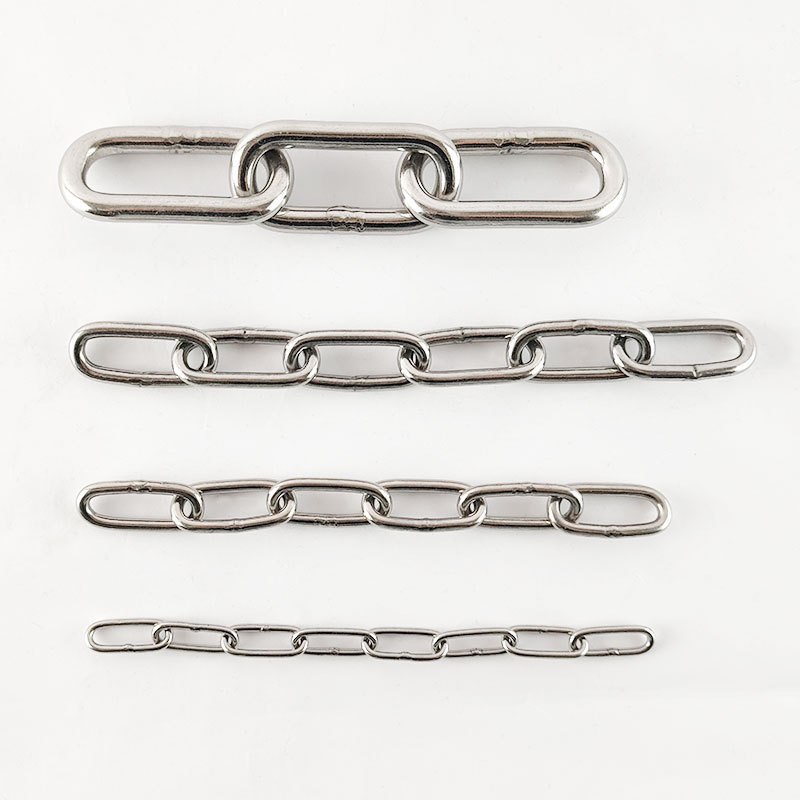 Stainless Steel DIN763 long link chain