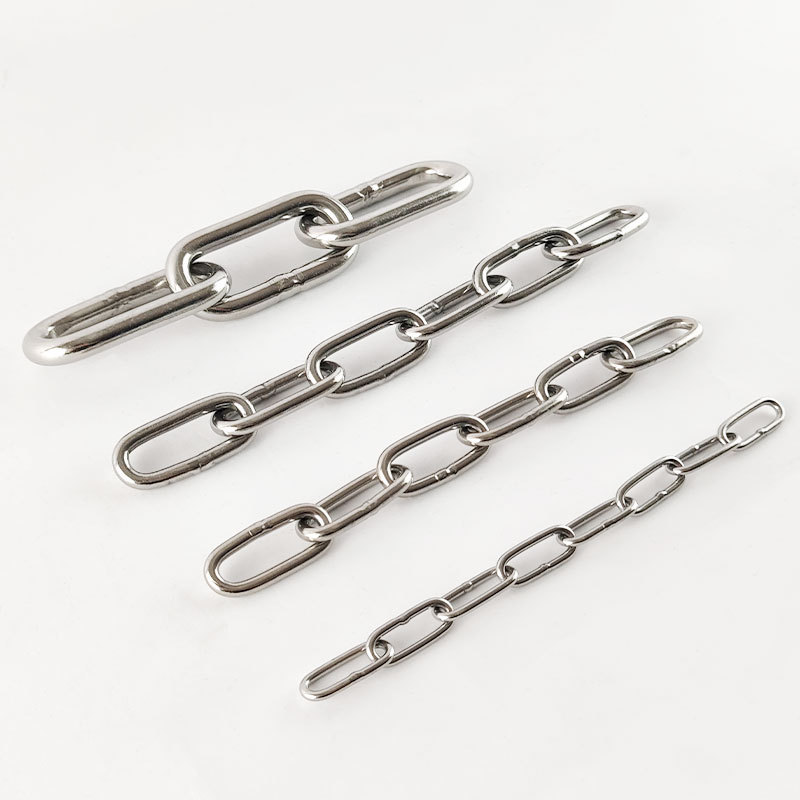 Stainless Steel DIN763 long link chain