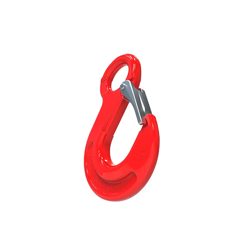 G80 hoist lifting sling hook eye slip hook with latch