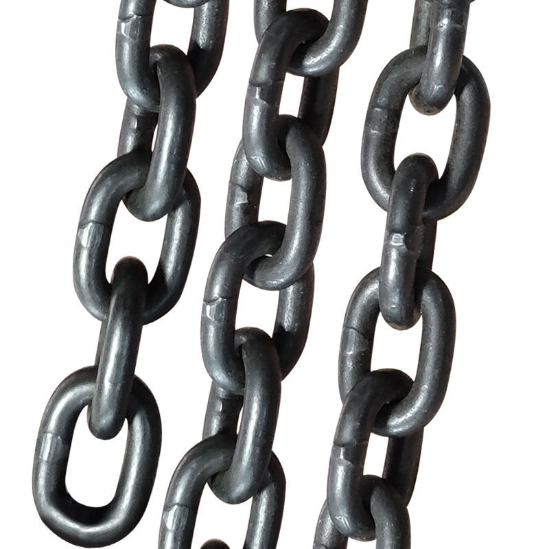 Heavy duty link chain 6mm 8mm 10mm black lifting chain