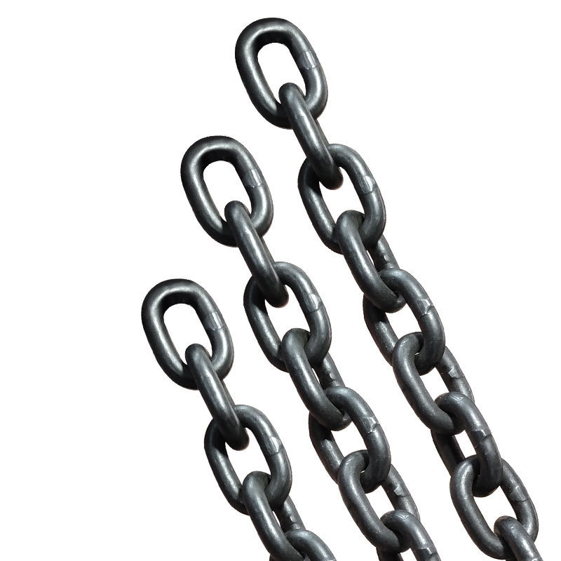 Heavy duty link chain 6mm 8mm 10mm black lifting chain