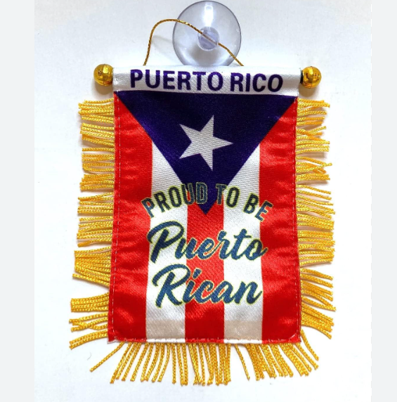 Puerto Rico flags for cars accessories 8x12cm Puerto Rican Quality made small mini Banner