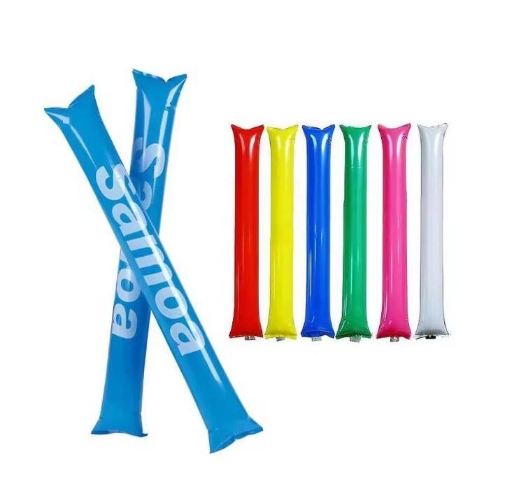 wholesale Cheering Noise Makers Plastic Cheerleading Inflatable Noisemakers For Football Game Party Sport Events