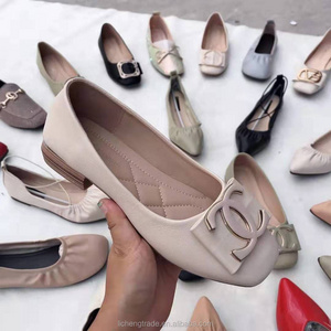 Cheap ladies beautiful women's fashion flat shoes female comfortable flat shoes Mixed Styles Second hand dress shoes