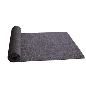 Factory direct sell Sound insulation and shock resistance under layer rubber flooring roll mat