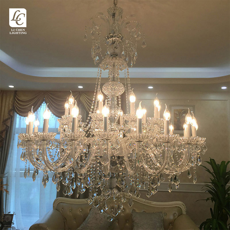 Contemporary Indoor Decoration Custom Hotel Lobby Villa Modern Chandelier Lamp Pendant For Dining Room