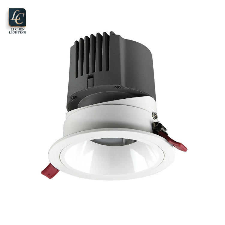 Mini Open Hole Spotlight 5w 12w 18w Adjustable Angle Home Lighting Anti-Glare Circular Cob Spot Light