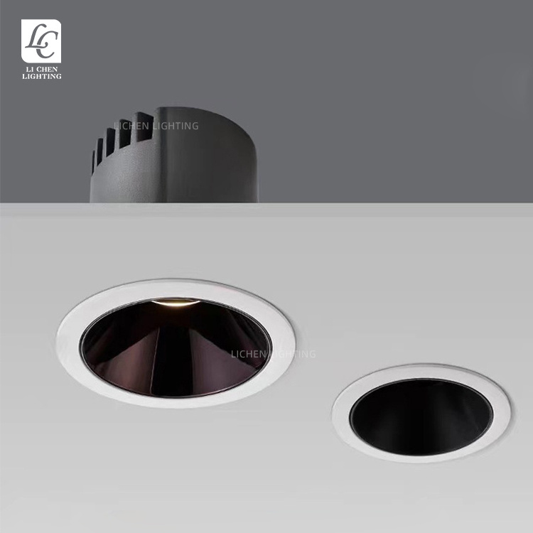 Indoor Commercial Mall Office Antiglare Aluminum 7w 10w Recessed Mounted Led Downlight