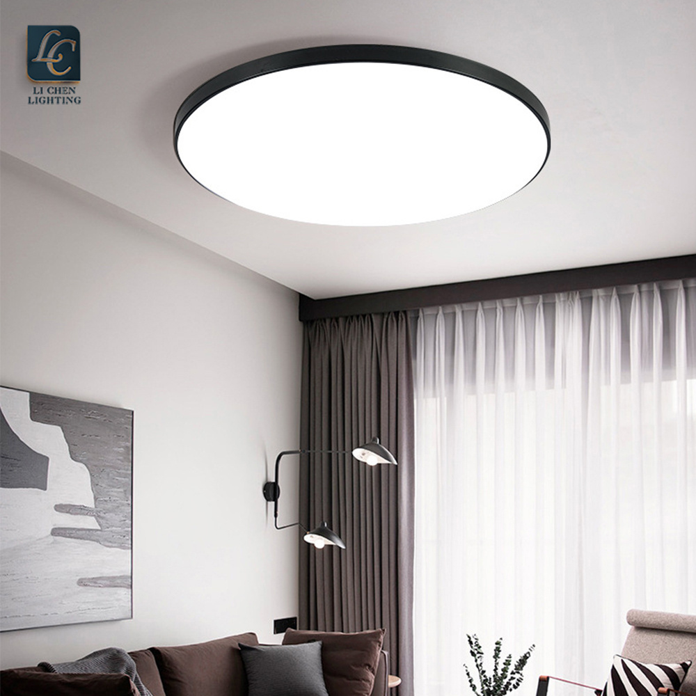 Bathroom Indoor Round Lamp Housing Led Ceiling Triproof Light For Modern Home Office