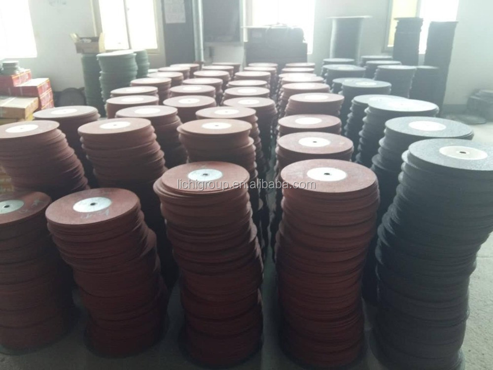 Resin Bonded Abrasive Thin Cutting Wheel Double Threaded Round Shape