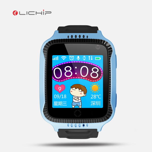 LICIHP L326 Kids gps smart wrist watch tracker Q529 q528 q50 q90 q60 smartwatch children baby phone for kid with light lamp came