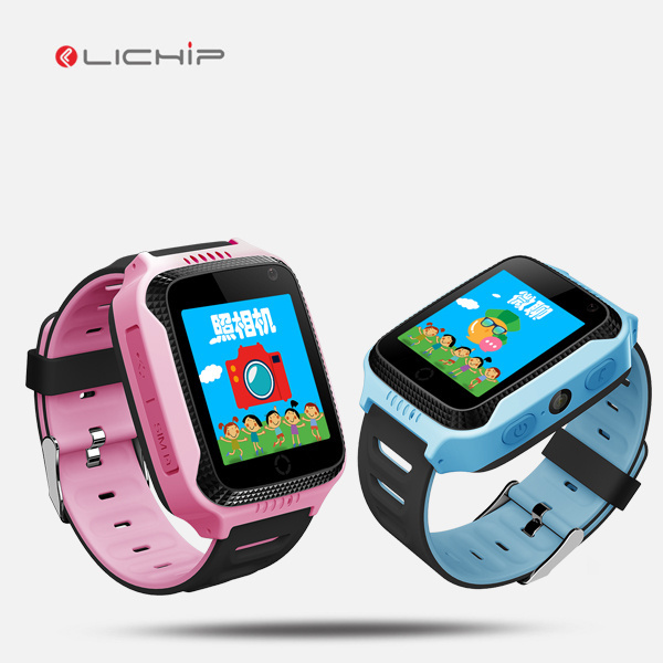 LICIHP L326 Kids gps smart wrist watch tracker Q529 q528 q50 q90 q60 smartwatch children baby phone for kid with light lamp came