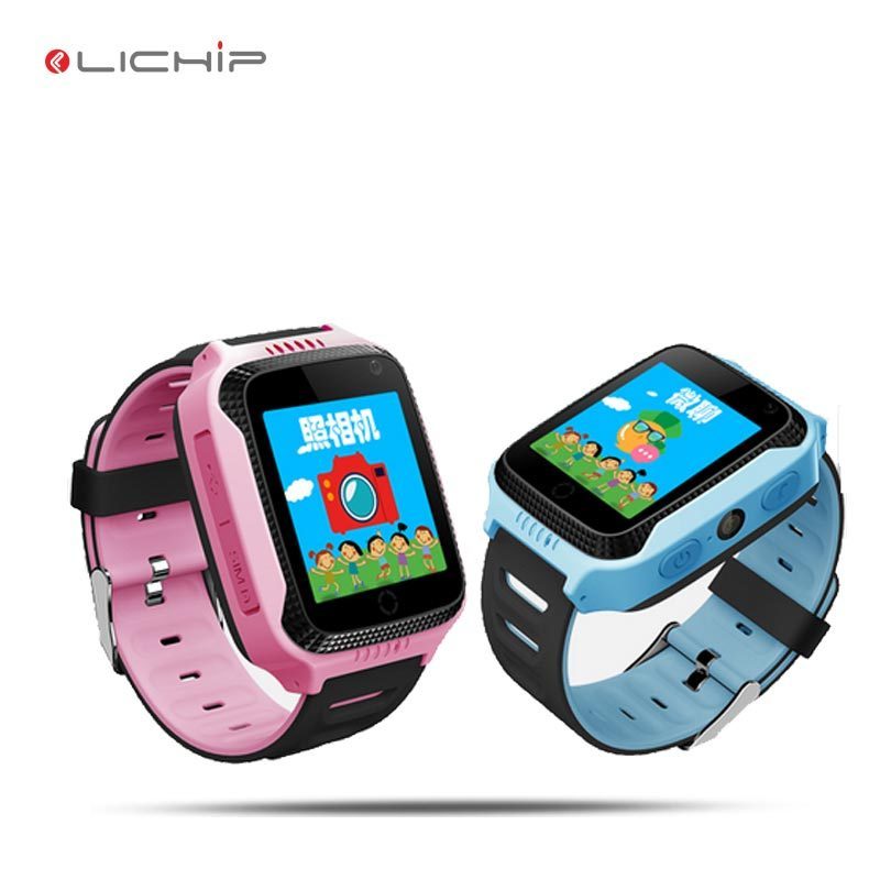 LICIHP L326 Kids gps smart wrist watch tracker Q529 q528 q50 q90 q60 smartwatch children baby phone for kid with light lamp came