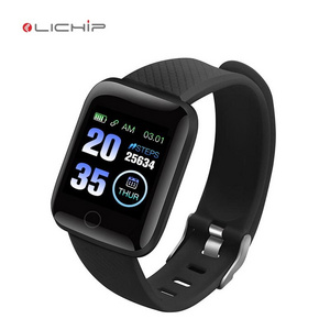 LICHIP free shipping L214 smart watch 2019 heart rate monitor band bracelet wrist blood pressure sport fitness smartwatch