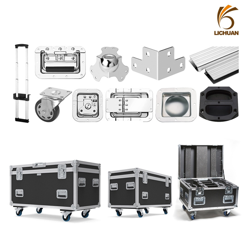 Handle Flight Case Latches Luggage Bag Metal Accessories Butterfly Lock Flight Case Accessories Metal Lock