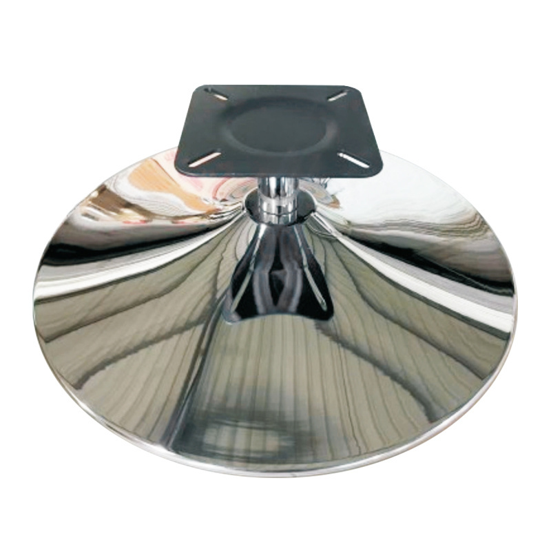 Tulip Shape 360 Degree Rotation Sofa Chair Base Gold Silver Black Chair Base Diameter 600MM For Soft Meeting Chair