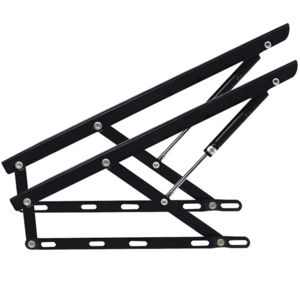 Hydraulic Bed Lifting Mechanism Pneumatic Hydraulic Bed Lifting Mechanism Black With Shock Absorber Bed Accessories Gas Spring