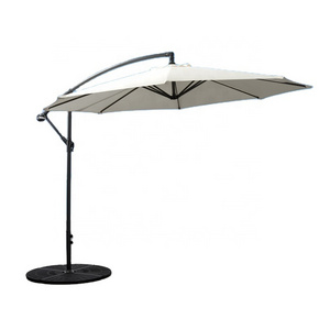 OEM ODM Metal Outdoor Wholesale Stroller Half Umbrella Ice Cream Parasol With Base