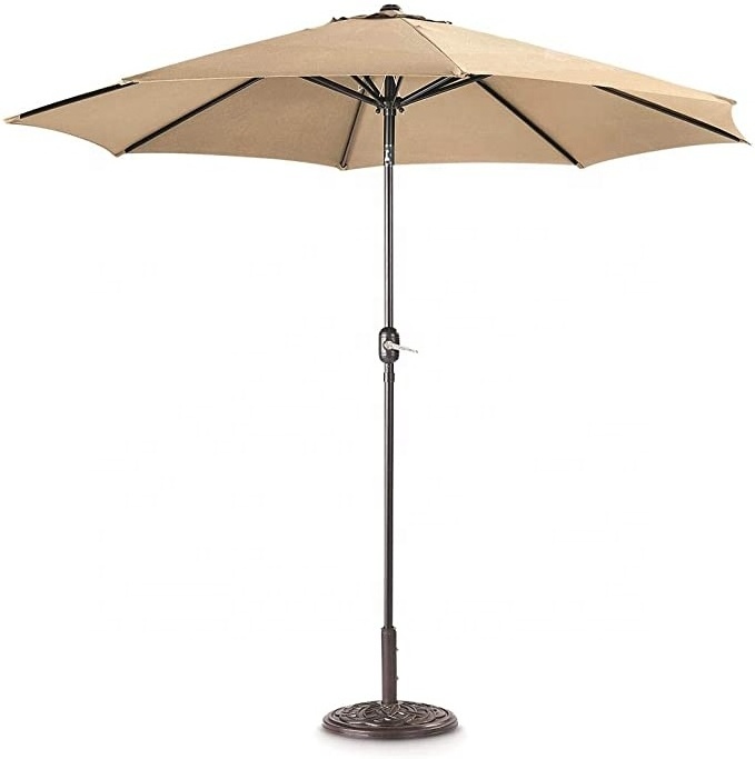 Garden Huge Mini Patio Metal Parasol Base Event Outdoor Umbrella