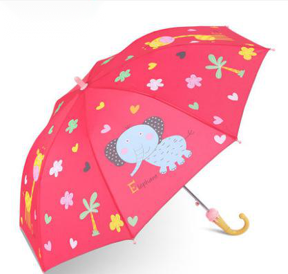 Magic Color Change Funny Kid Black Folding Child Umbrella For Girl Boy