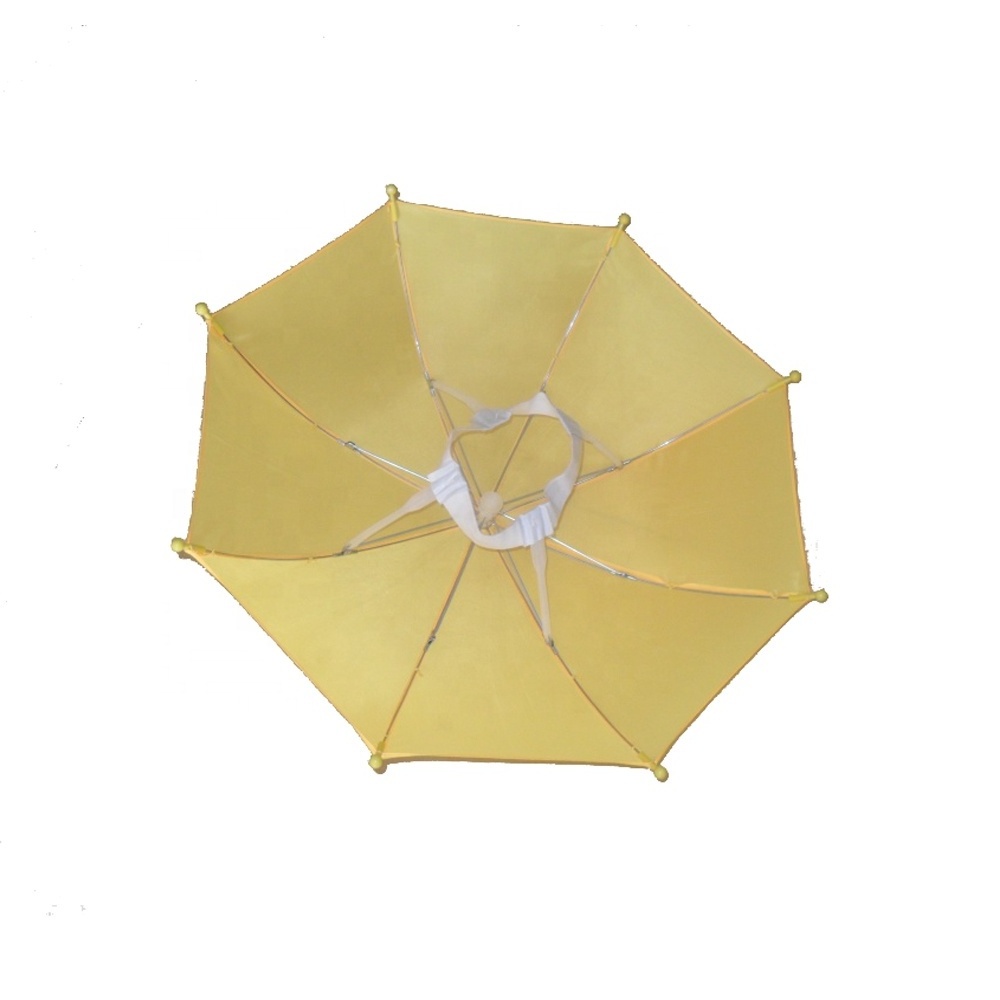 sun protection and rainproof waterproof small umbrella hat