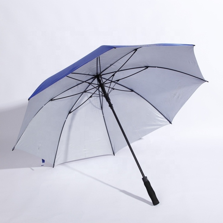 High Quality Royal Blue Golf Umbrella Sun Umbrella Uv Umbrella For Advertising