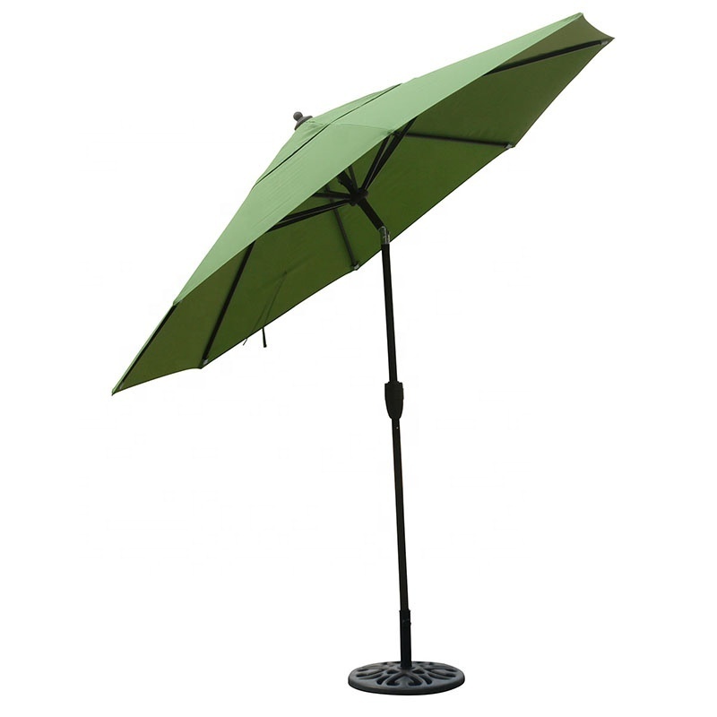 270cm Garden Patio   Parasol Outdoor Cafe Restaurant Umbrella