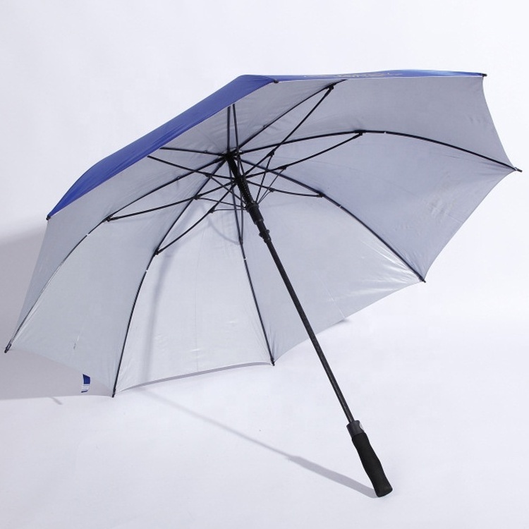 High Quality Royal Blue Golf Umbrella Sun Umbrella Uv Umbrella For Advertising