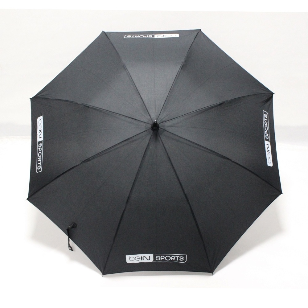 Chinese manufacturer custom promotional black golf umbrellas