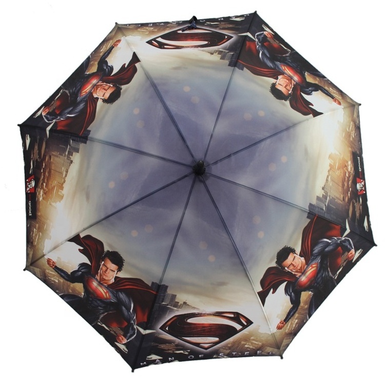 new style promotion heat transfer printing straight umbrella