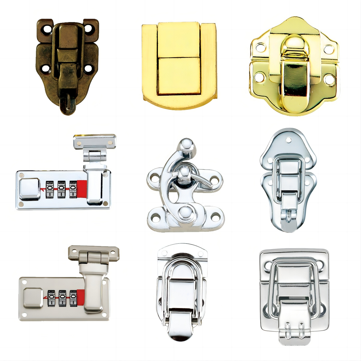 Small Drawer Lock Best-selling Road Case Hardware Push Small Drawer Password Cabinet Lock