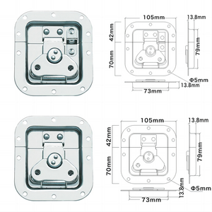 LICHUAN Mass Order Selling Twist Latch for Suitcase Draw Latch Hardware Lock Latch