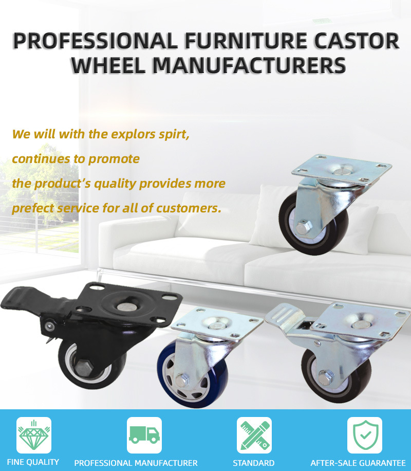 Factory Directly China cheap Tool Box Casters Miniature Casters Replacement Casters For Chairs