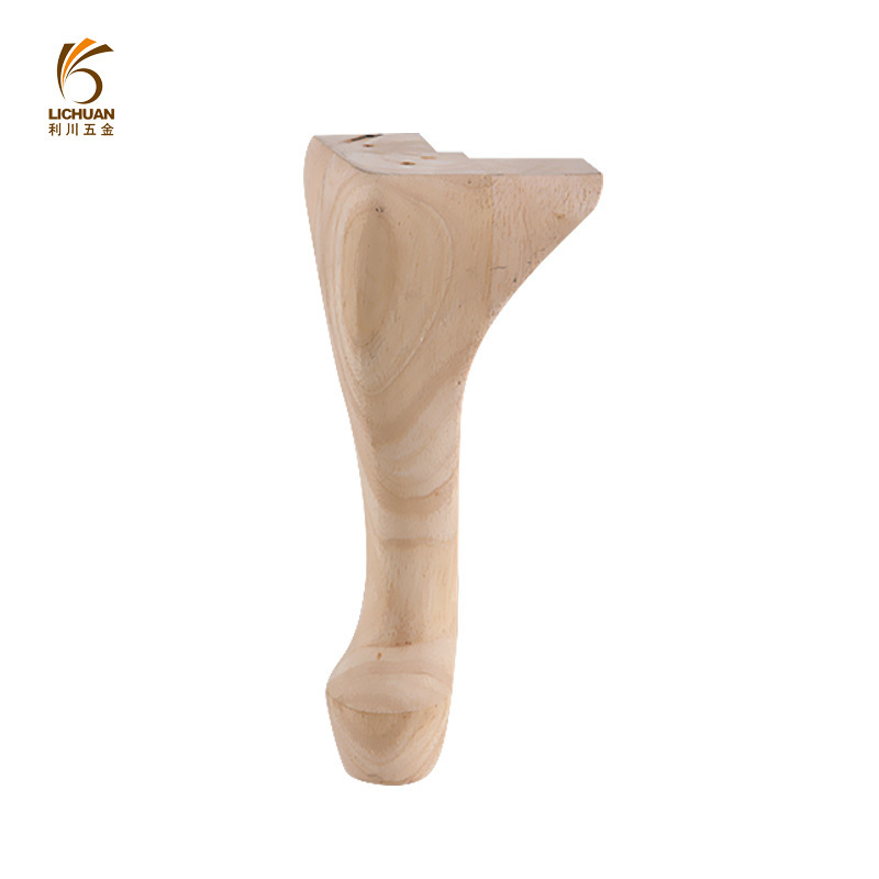 Manufacturer premium wood furniture legs queen anne legs wooden sofa leg