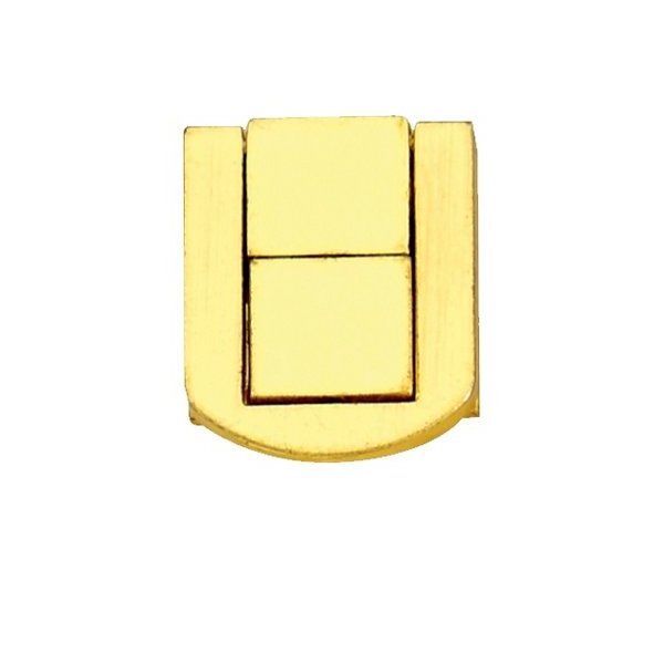 Golden Color Fashion Mini Metal Gift Box Lock Small Jewelry Box Latch Wooden Box Metal Lock Latch