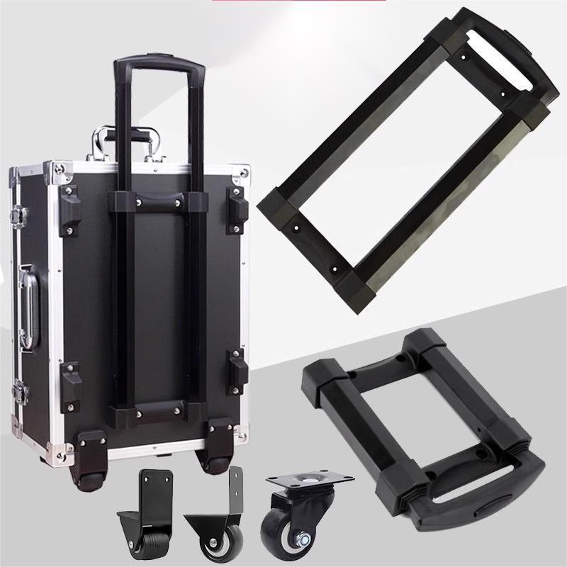 Extensible Big tube Telescopic Metal Trolley Handle Spare Parts For Luggage telescopic trolley pull handle with wheels