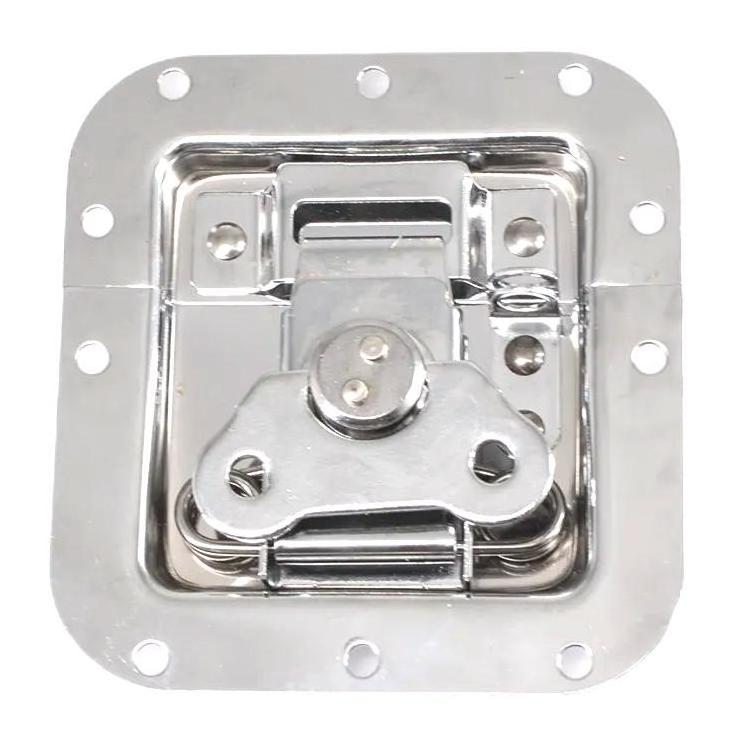 Aluminium Padlockable Lock Offset Custom Speaker Cabinet Back Metal Profile Flight Case Accessoire Latches