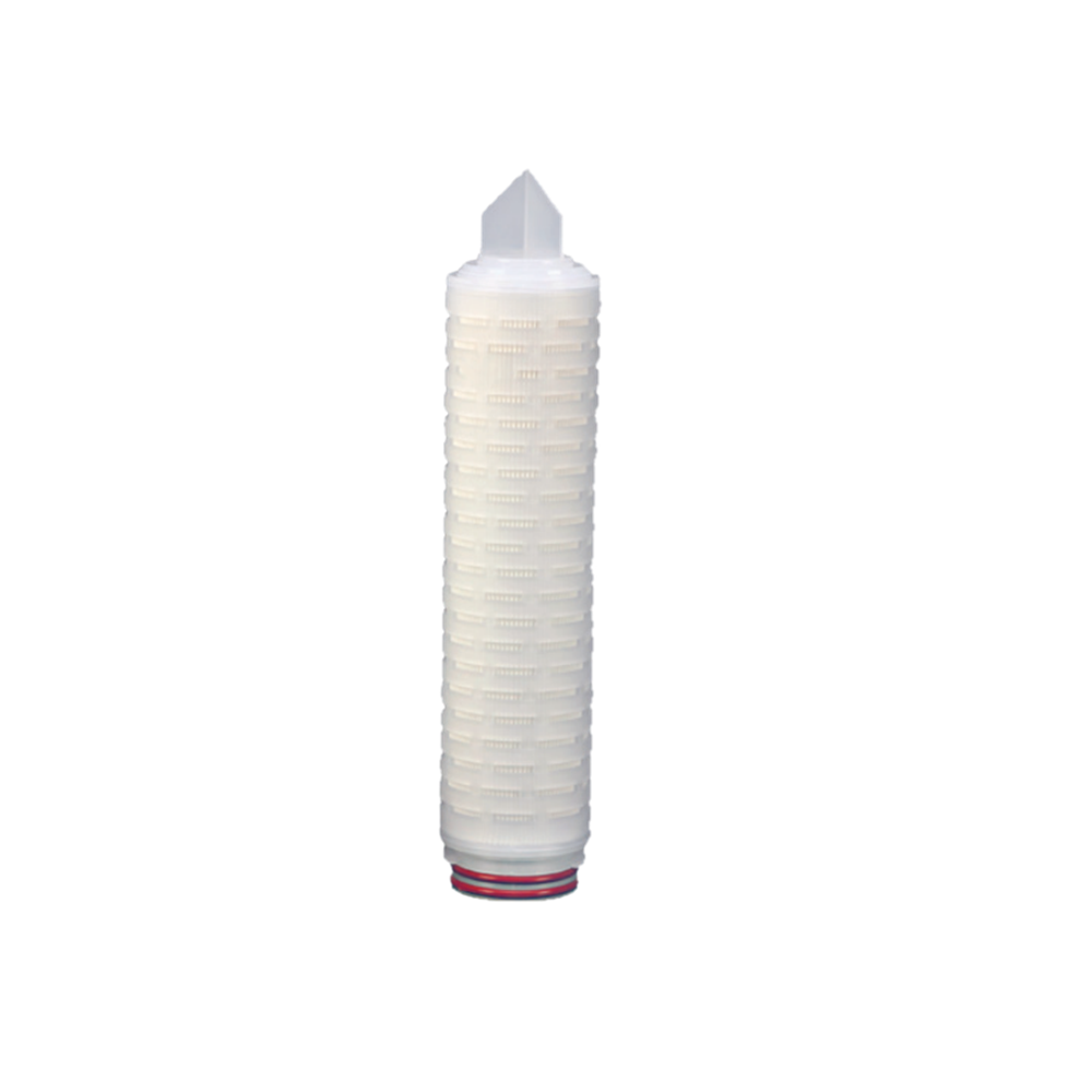 PP pleated membrane filter cartridge 10 inch 0.2/0.45/1 Micron for water treatment