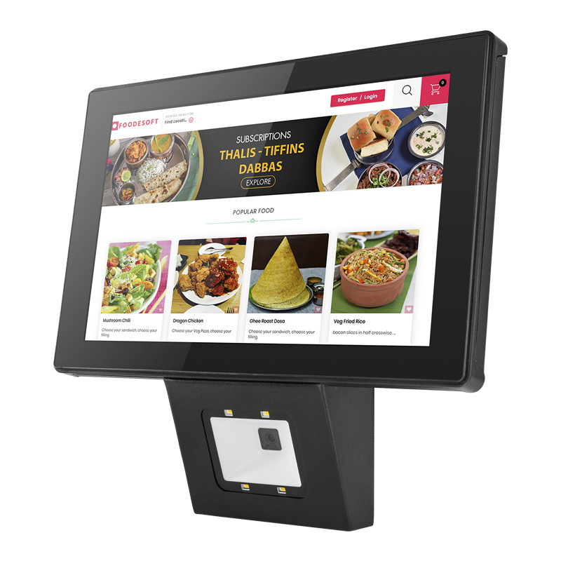 10inch Touch Screen Wall Mounted Self-service Android Windows Kiosk Price Checker Barcode Scanner for Supermarket