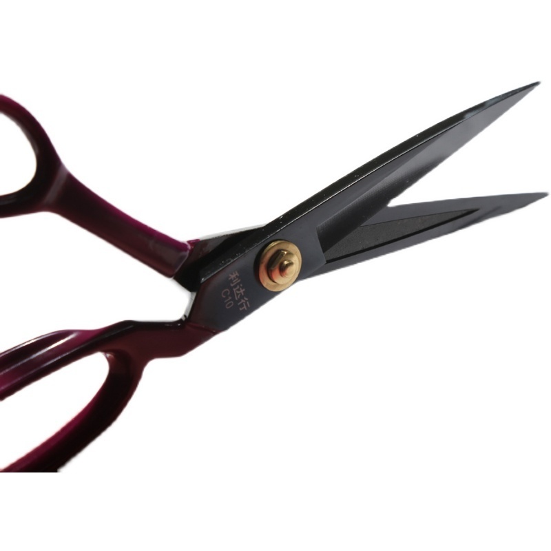 Professional 10 inch Metal Shear School Scissors for Cutting Plastic Bags