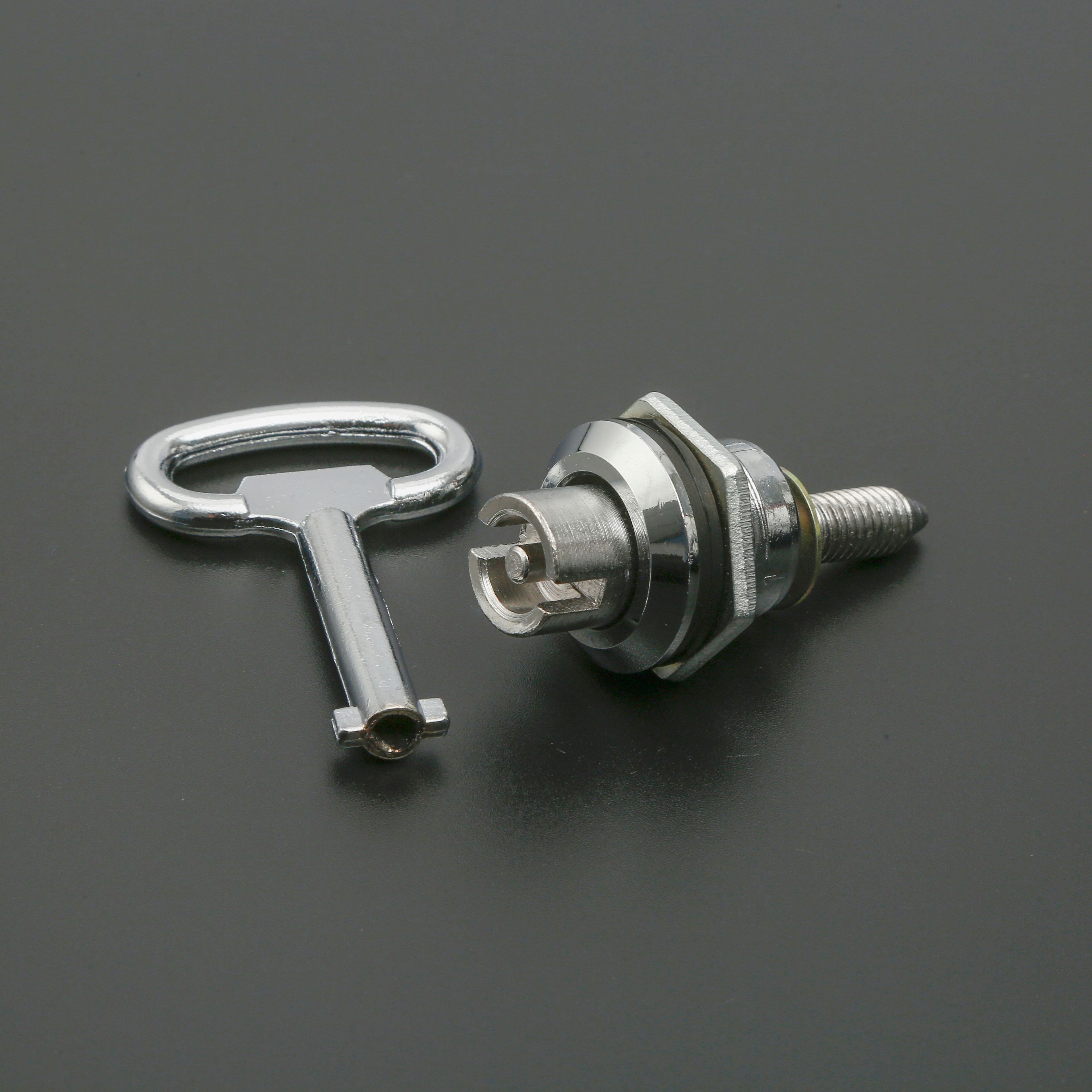 Factory direct hot sale of miniature cam lock with key use for miniature mailbox , toolbox