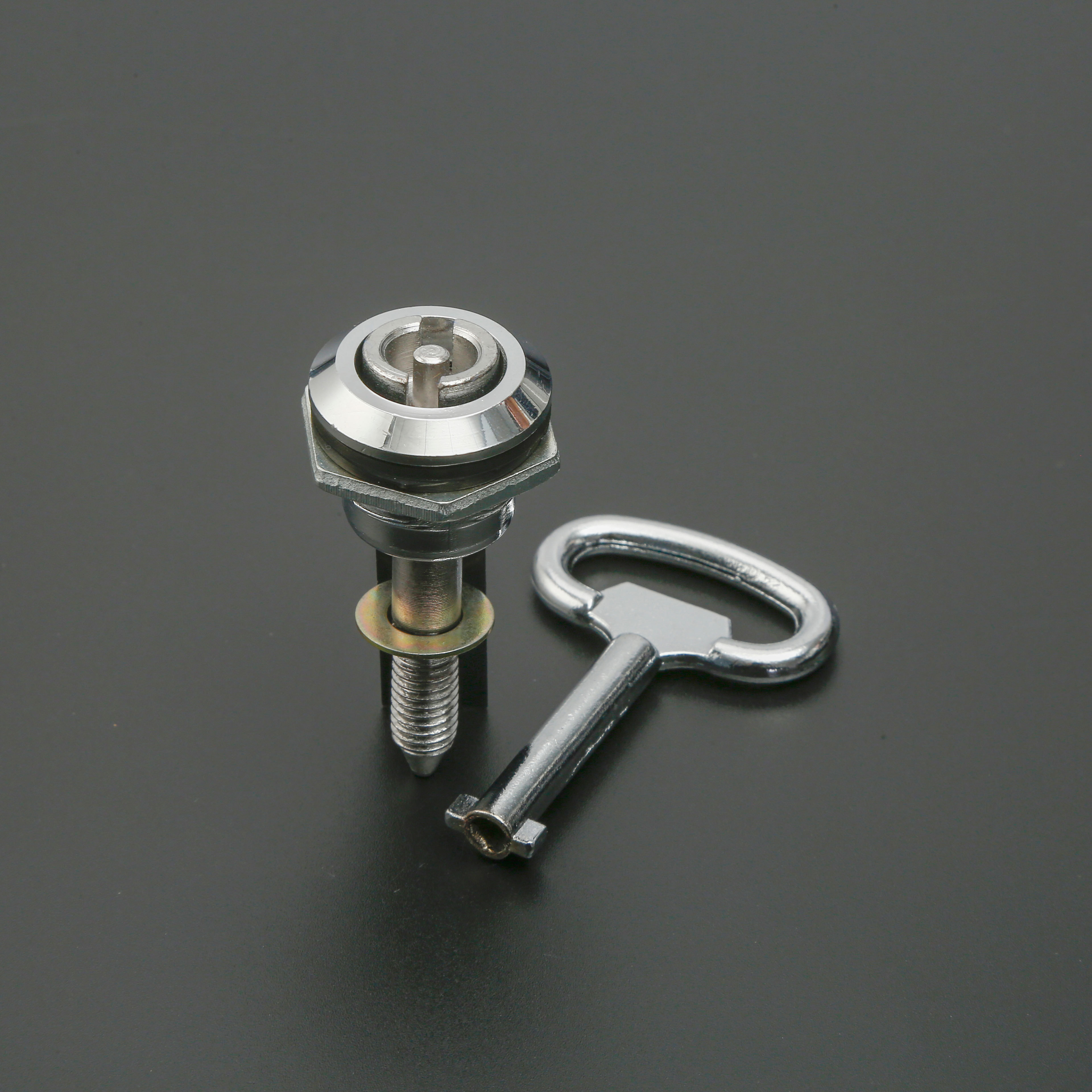 Factory direct hot sale of miniature cam lock with key use for miniature mailbox , toolbox